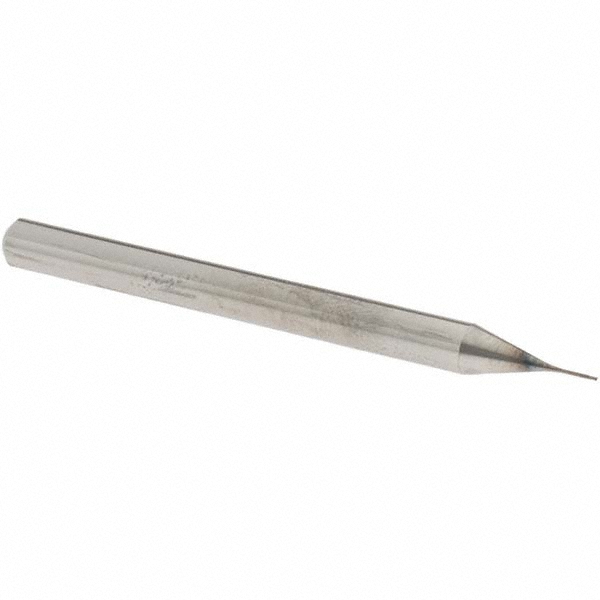 OSG 3100404 Corner Radius End Mill: 0.0157" Dia, 0.0118" LOC, 0.002" Radius, 2 Flutes, Solid Carbide Image