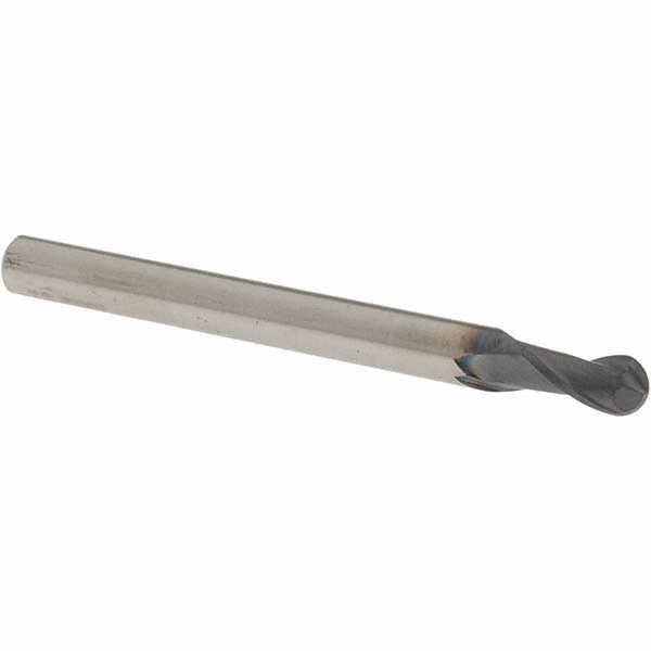 OSG HP416-2953 Ball End Mill: 0.2953" Dia, 0.5512" LOC, 2 Flute, Solid Carbide Image