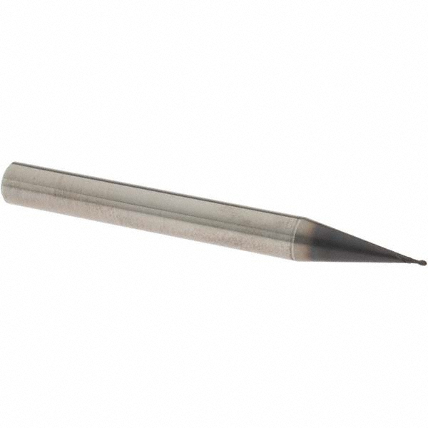 OSG HP416-0312 Ball End Mill: 0.0313" Dia, 0.0625" LOC, 2 Flute, Solid Carbide Image