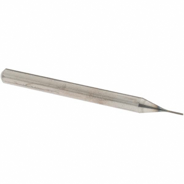 OSG 3100602 Corner Radius End Mill: 0.0236" Dia, 0.0189" LOC, 0.0039" Radius, 2 Flutes, Solid Carbide Image