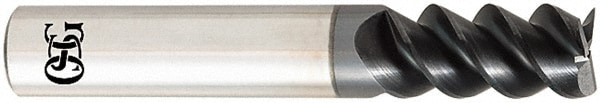 OSG HP460-7500 Square End Mill: 3/4" Dia, 3 Flutes, 1-1/2" LOC, Solid Carbide, 60 ° Helix Image