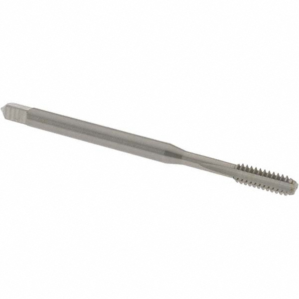 OSG 3190100 #6-32 Bottoming RH 2B Bright Solid Carbide 3-Flute Straight Flute Machine Tap Image