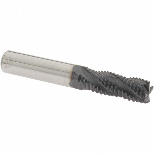 OSG HP400-3750 Square End Mill: 3/8 Dia, 1 LOC, 3/8 Shank Dia, 2-1/2 OAL, 4 Flutes, Solid Carbide Image