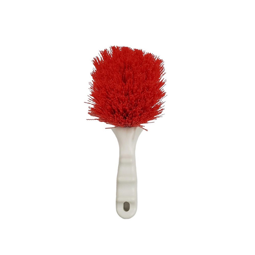 Scouring Brush: Plastic Bristles