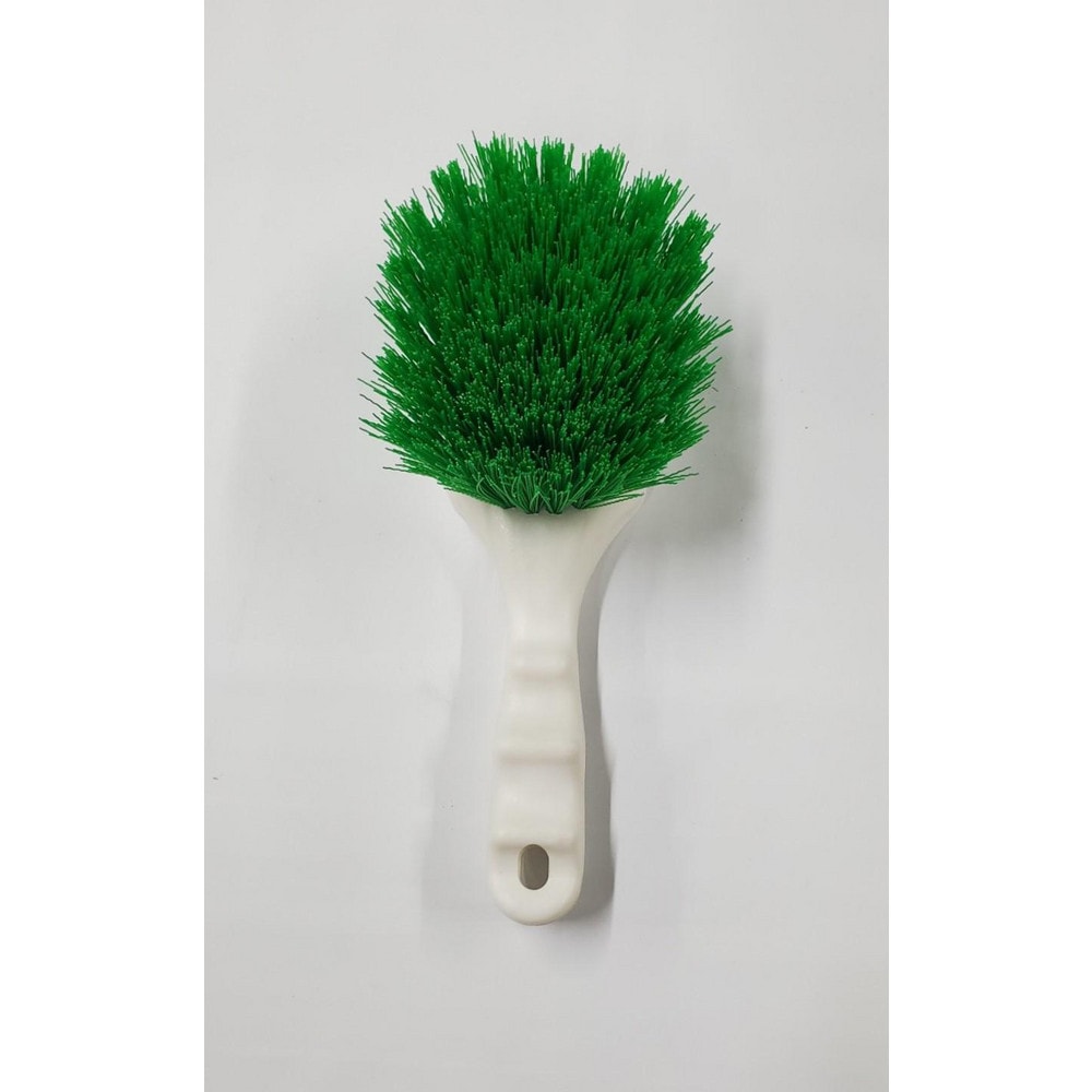 Scouring Brush: Plastic Bristles