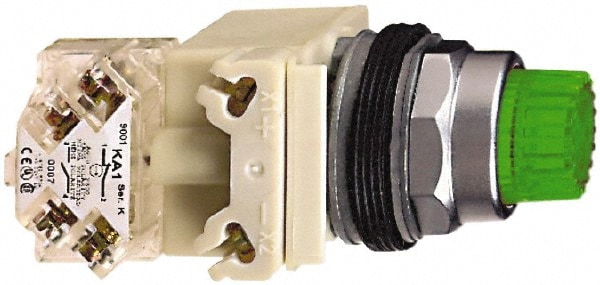 Square D 9001K2L38LRRH13 Push-Button Switch: 1.18" Mounting Hole Dia, Momentary (MO) Image