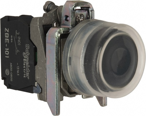 Square D XB4BP21 Push-Button Switch: 0.87" Mounting Hole Dia, Momentary (MO) Image