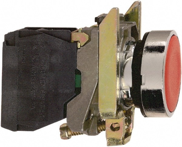 Push-Button Switch: 0.87" Mounting Hole Dia, Momentary (MO)