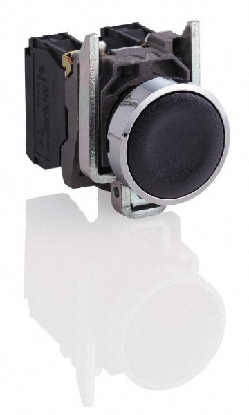 Square D XB4BA21 Push-Button Switch: 0.87" Mounting Hole Dia, Momentary (MO) Image