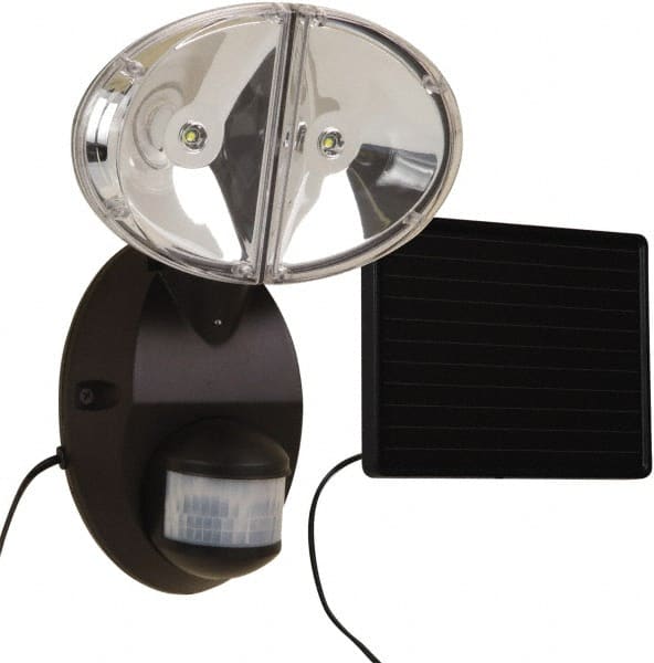 1 Head, 70 Ft. Detection, 180° Angle, LED Lamp Motion Sensing Light Fixture