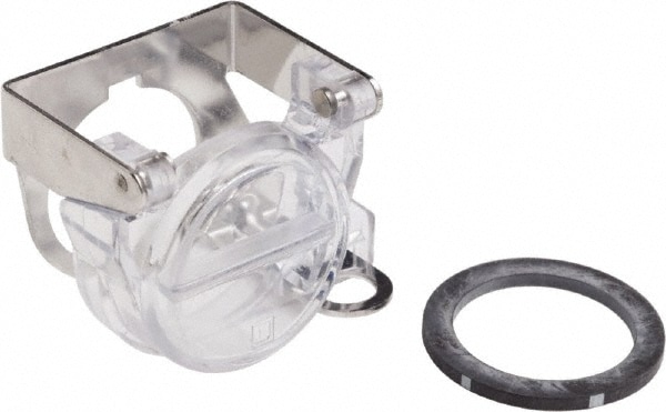 Square D - 30mm, Clear, Selector Switch Padlock Attachment - 78456225 ...