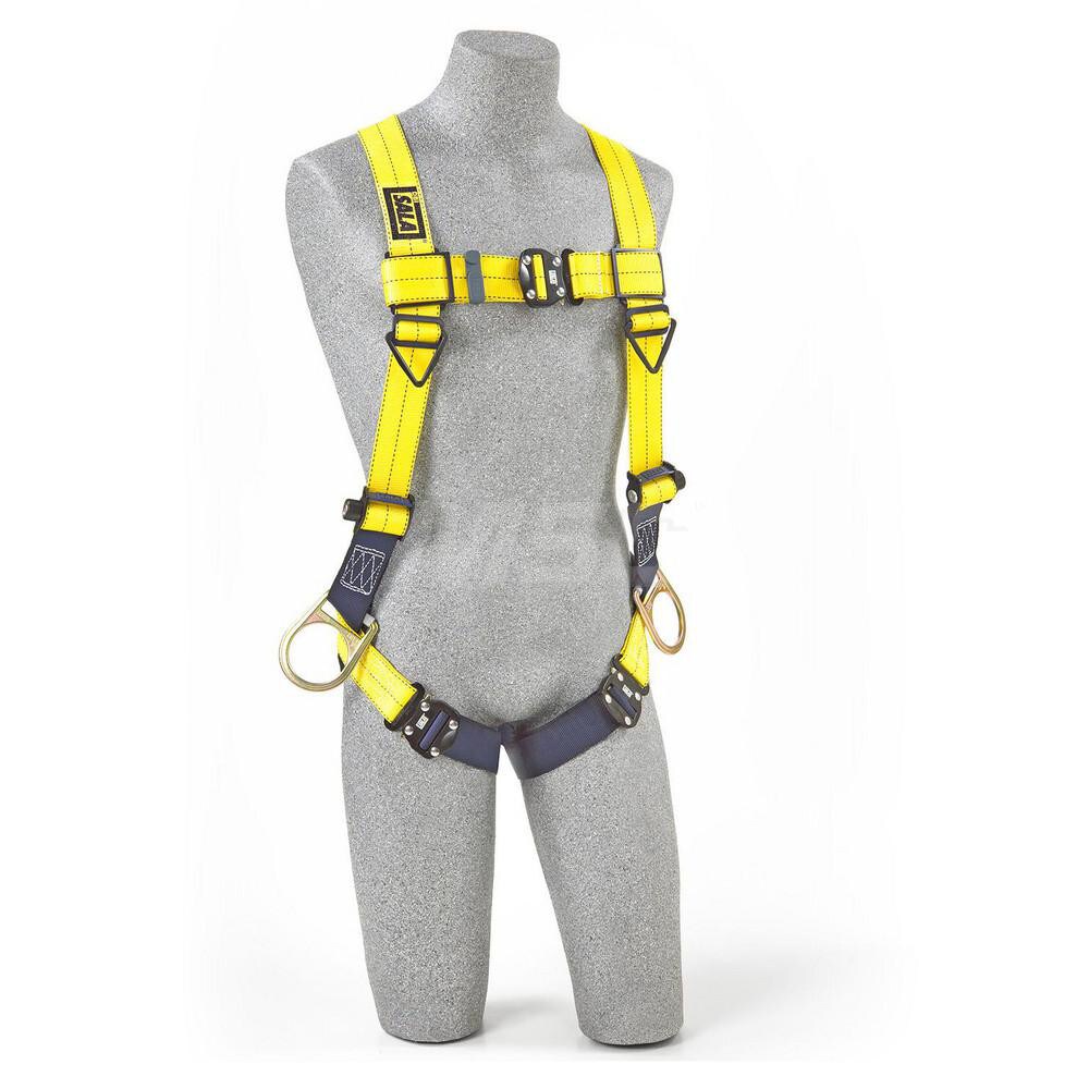 Fall Protection Harnesses: 420 Lb, Vest Style, Size Universal, For Positioning, Polyester, Back & Side