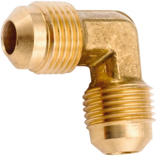 5 x New Brass Fittings 5/8" OD 45 Degree Flare 90 Degree Union Elbow 