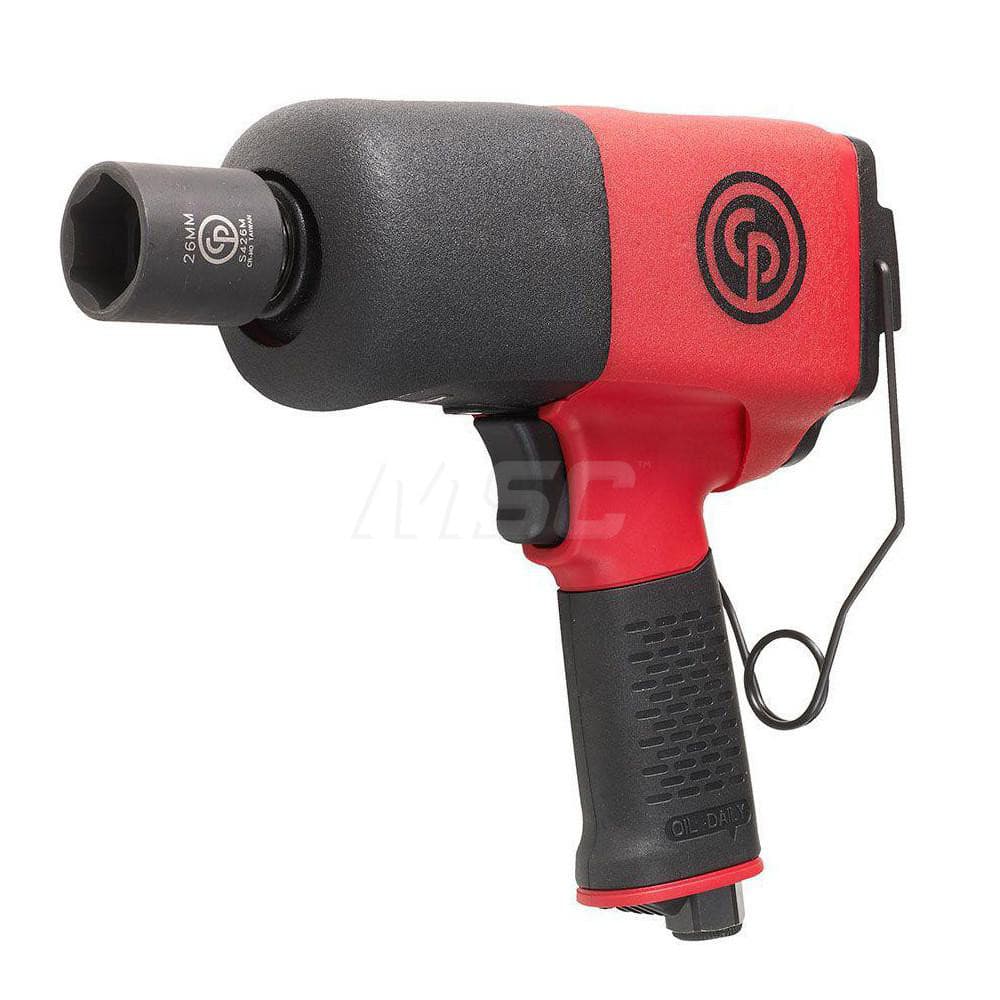Chicago Pneumatic 6151590250 Air Impact Wrench: 1/2" Drive, 9,000 RPM, 701 ft/lb 