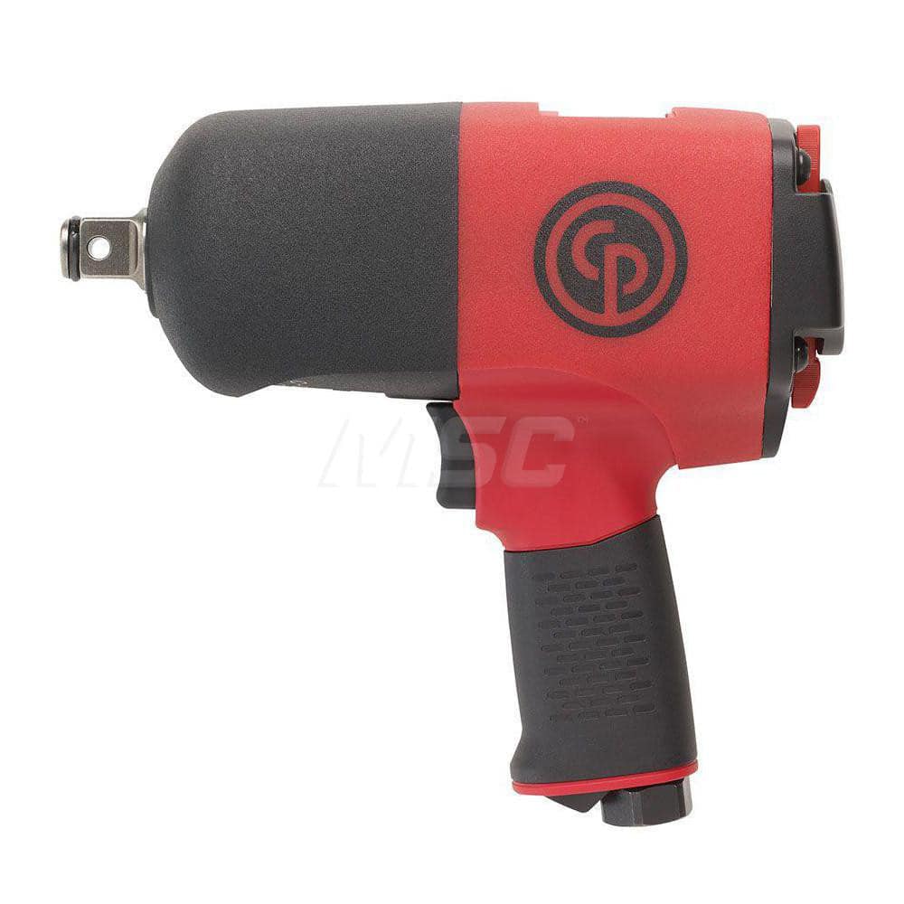 Chicago Pneumatic 6151590260 Air Impact Wrench: 3/4" Drive, 6,500 RPM, 1,217 ft/lb 