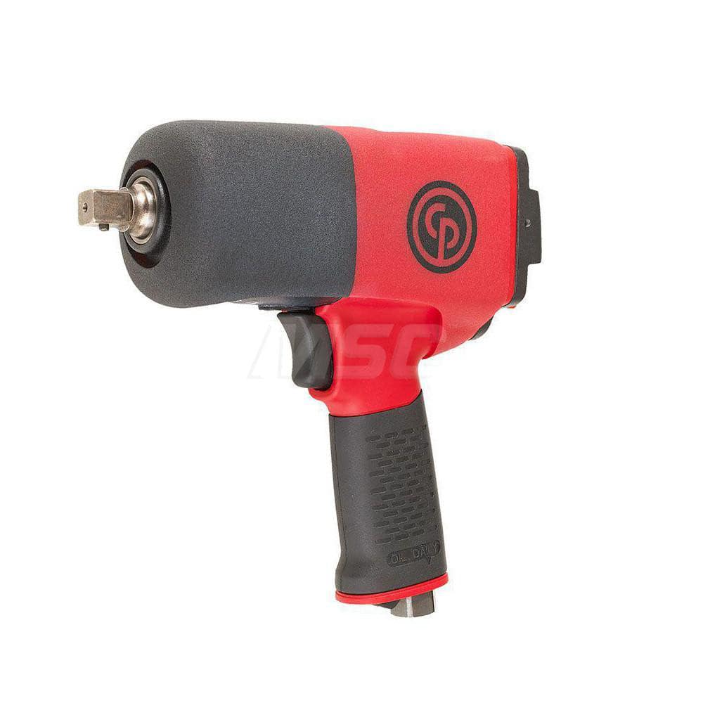 Chicago Pneumatic 6151590210 Air Impact Wrench: 1/2" Drive, 9,000 RPM, 701 ft/lb 
