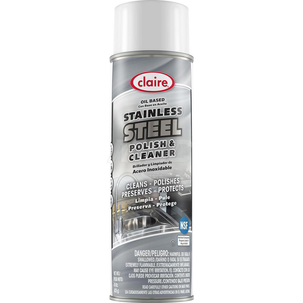 Claire Stainless Steel Polish & Cleaner (oil base) 55515464 MSC Industrial Supply