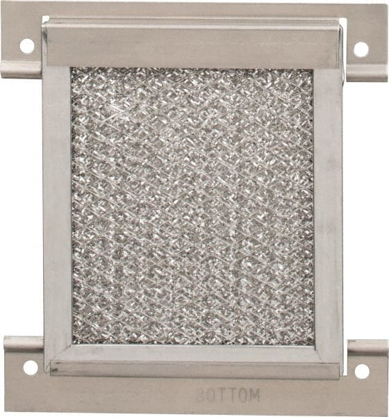 nVent Hoffman AFLT44 Electrical Enclosure Filter Kit: Aluminum, Use with Enclosure Louver Kits 