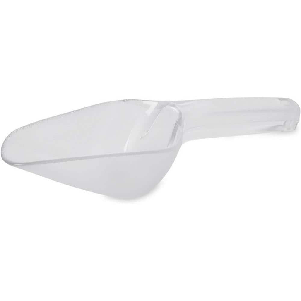 6 oz Clear Polycarbonate Round Bottom Scoop
