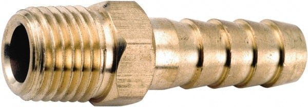 ANDERSON METALS 757001-1612 Barbed Hose Fitting: 3/4" x 1" ID Hose, Male Connector 