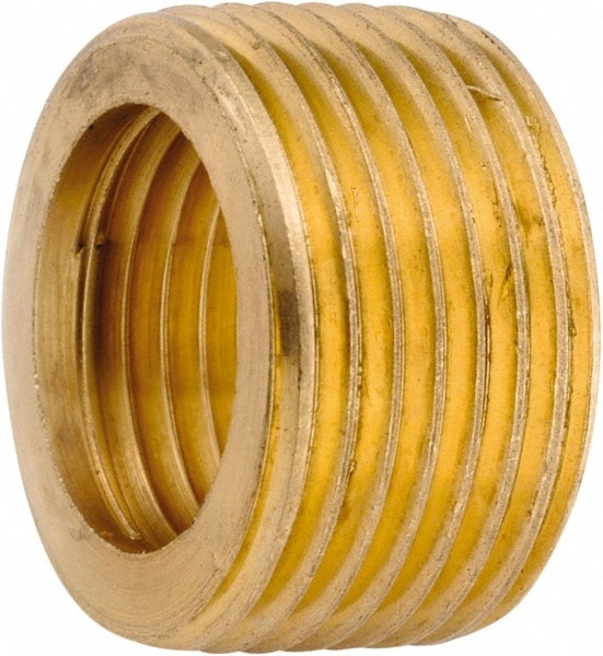 Industrial Pipe Bushing: 1/2-14 Female Thread, 3/4-14 Male Thread, MNPT x FNPT