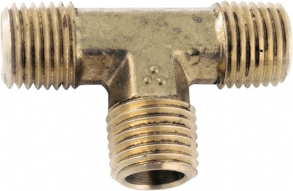 Brass Pipe Union: 3/8" Fitting, Flanged, NPT, Lead Free