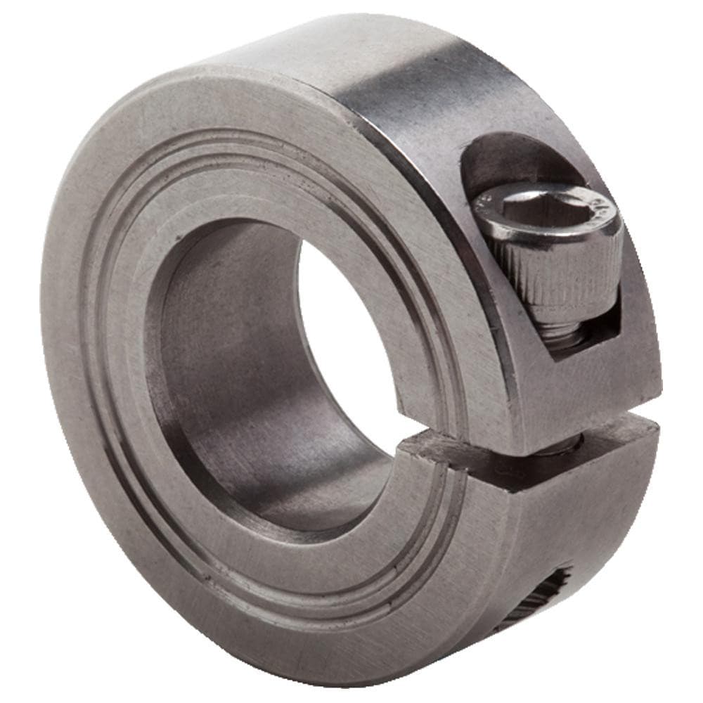 Climax Metal Products M1C-22-S Shaft Collar: Clamp, 1-3/4" OD, Stainless Steel Image