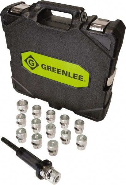 Greenlee GTS-XHHW 500 MCM Wire Gage Crimping Die Set for Copper Cable & Wire 