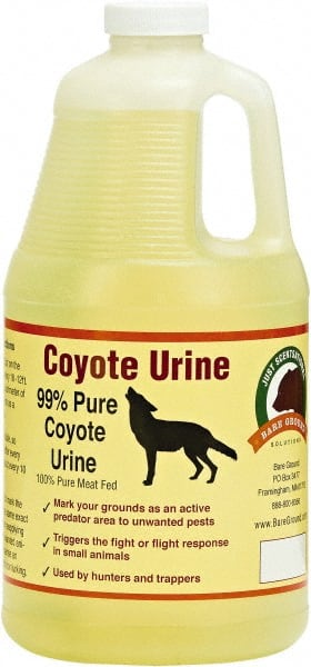 Bare Ground Solutions RS-64 Half Gallon of Coyote Urine Predator Scent to repel unwanted animals 