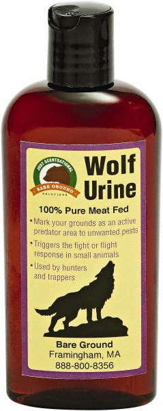 thumbnail image 2 of Predator Pee 100% Wolf Urine - Territorial Marking Scent Deterrent - Pet Safe 2 of 5