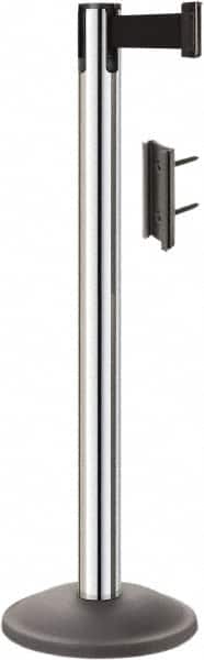 Stanchion: 38-1/2" High, Round Base