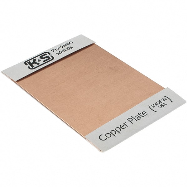 Copper Sheets - 16 Gauge 6 x 6-43-608