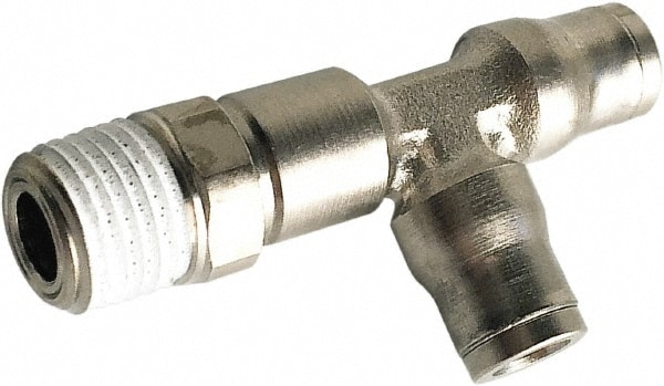 Push-To-Connect Tube to Male & Tube to Male NPT Tube Fitting: 1/4" Thread, 5/32" OD