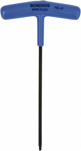 ASTER Recess Key: T-Handle, A5L-07, 6" OAL, Steel