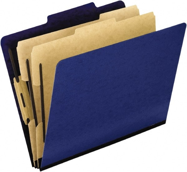 Legal Size Blue Pendaflex Hanging Classification Folders