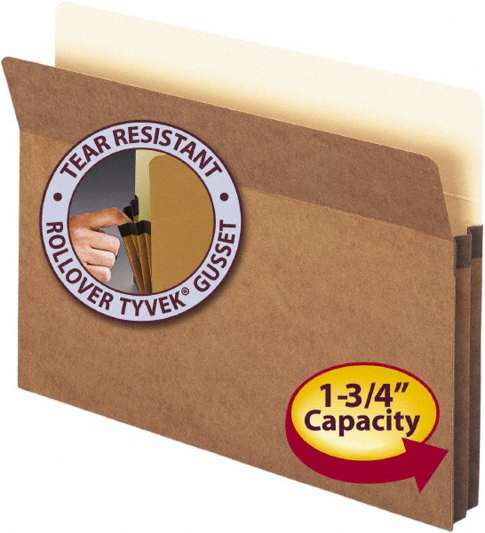 SMEAD Pack of (50), 81/2 x 11", Letter Size, Redrope, Expansion