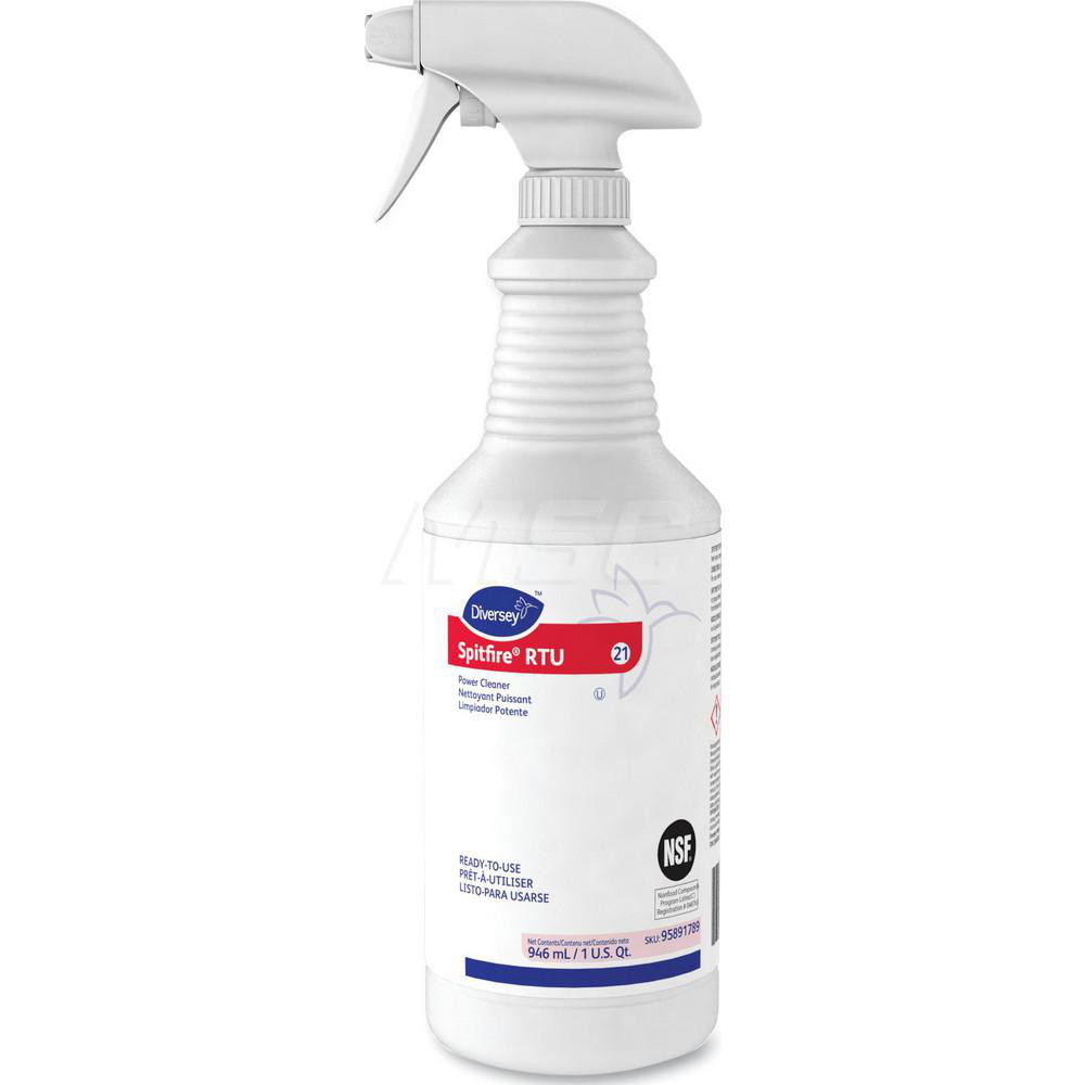 All-Purpose Cleaner:  32 oz, Trigger Spray Bottle,  No  - Liquid, Benzyl Alcohol, Diethylene Glycol Monoethyl Ether, Sodium Xylene Sulfonate, Alcohol Ethoxylates, Monoethanolamine & Potassium Hydroxide,  Fresh Pine Scent 