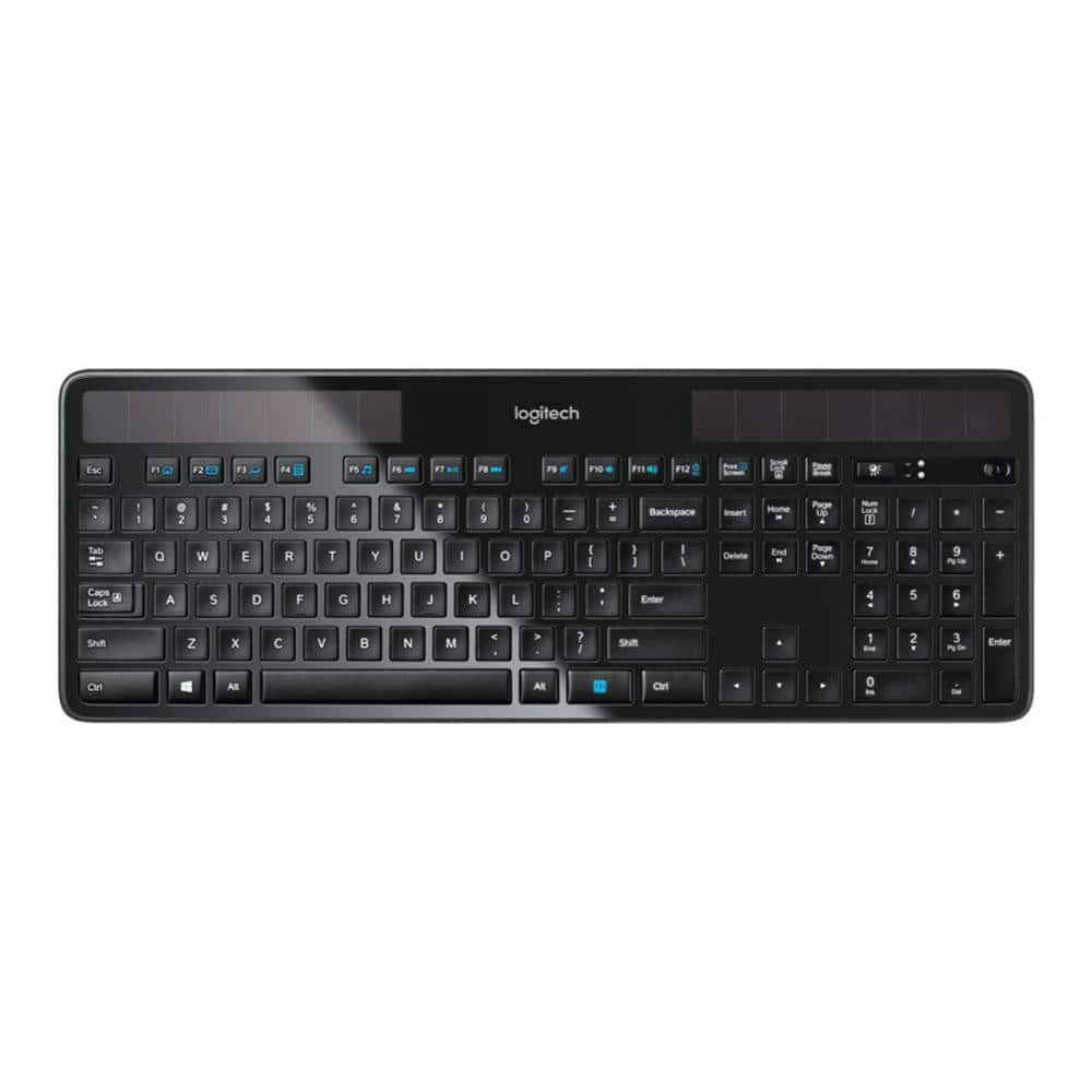 Logitech - Wireless Solar Keyboard: - 55823561 - MSC Industrial Supply