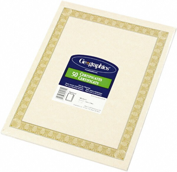 Certificate: 50 Sheets