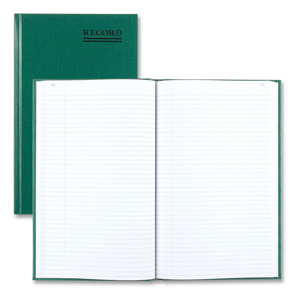 National Brand - Emerald Series Record Book: 300 Sheets, 7-1/4 x 12-1/4 ...