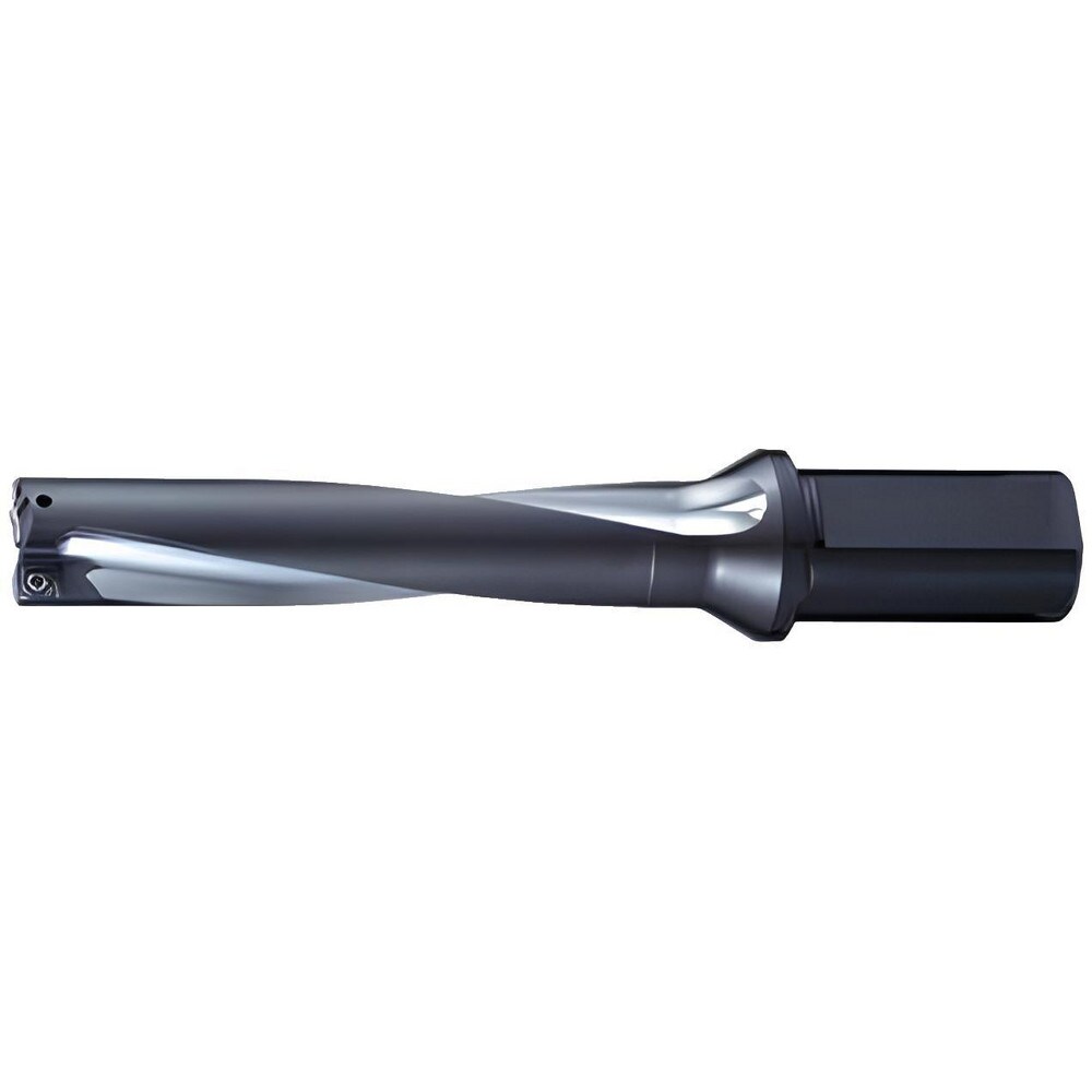2-5/8" Max Drill Depth, 3xD, 7/8" Diam, Indexable Insert Drill