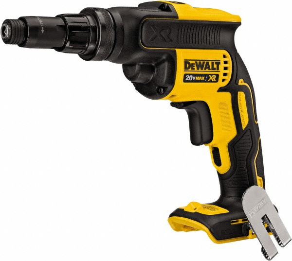 Cordless Screwdriver: 20V, 1/4" Bit Holder, 2,000 RPM - Pistol Grip, Lithium-ion Battery Included, DCB204 Battery Replacement, Includes Bare Tool Only