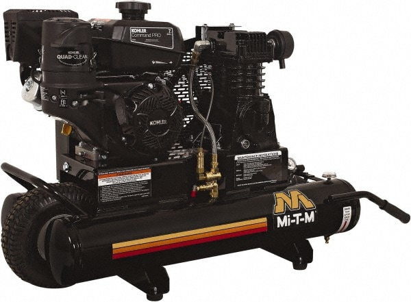 7.0 hp, 13.9 CFM, 90 Max psi, Single Stage Portable Fuel Air Compressor