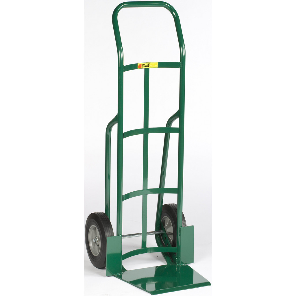 Little Giant Shovel Nose Hand Truck - Continuous Handle, 10" Solid Rubber, 800 lb Capacity | Part #T-360-10