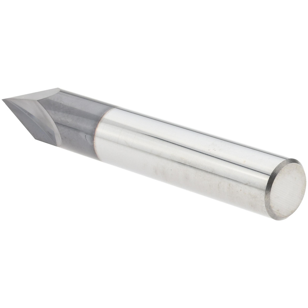 Harvey Tool Chamfer Mill 3/8" Dia, 3/8" Shank Dia, 45 & 135 deg, 2