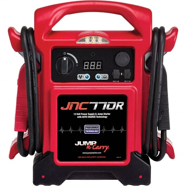 Jump-N-Carry JNC770R Automotive Battery Charger: 12VDC 