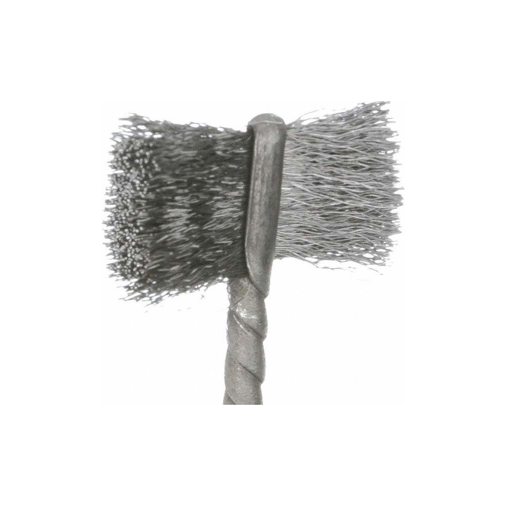 Osborn Power Tube Brush Flat, Stainless Steel MSC Industrial