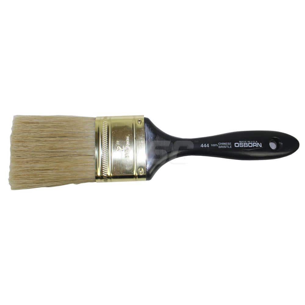 Wooster Brush - Paint Brush: 1-1/2″ Wide, Hog, Natural Bristle