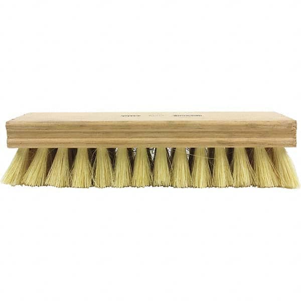 Scrub Brush: 8" Brush Length, Tampico Bristles