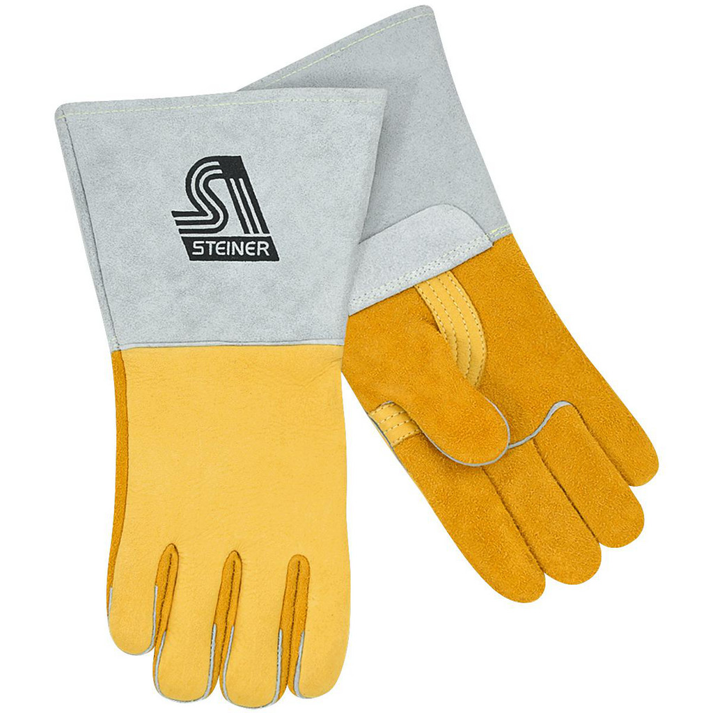 Steiner - Welding Gloves: Steiner Size 2X-Large, Leather